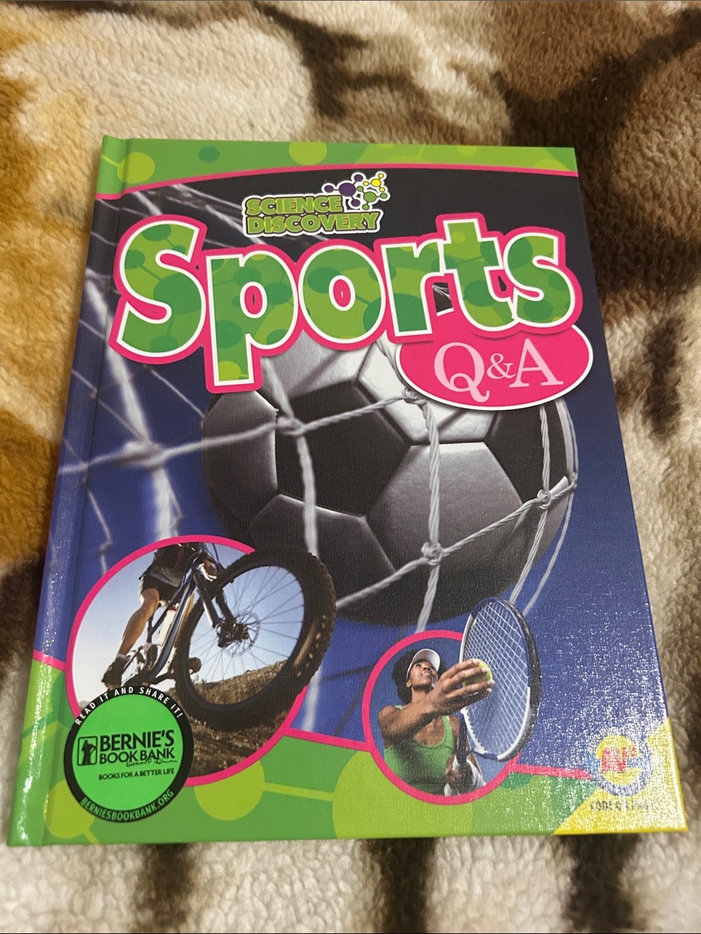 Sports Q&A Book - Green & Blue